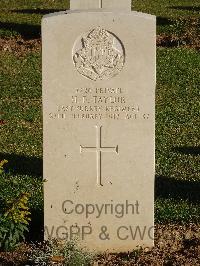 Salonika (Lembet Road) Military Cemetery - Taylor, H F